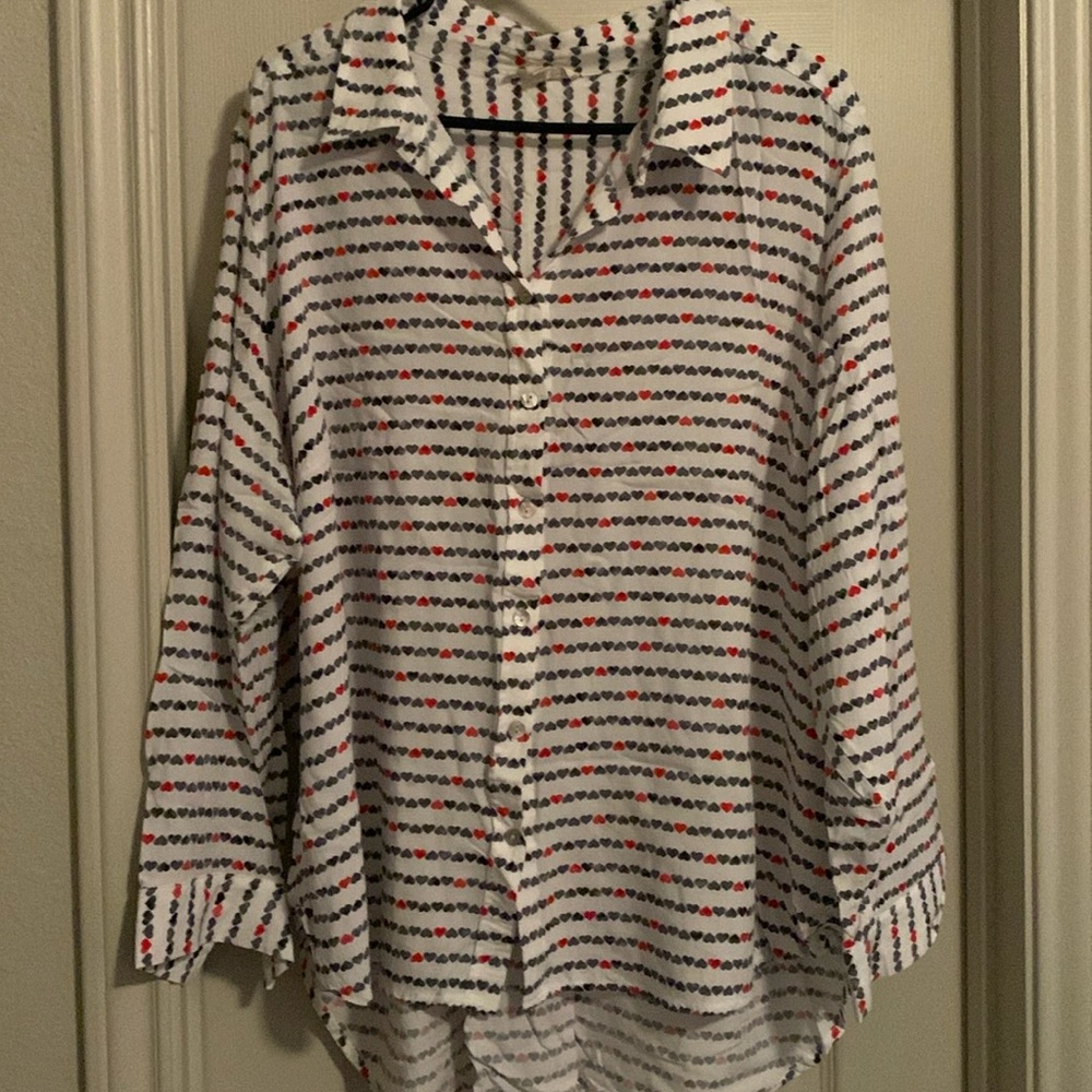 Jane and Delancey long sleeve top